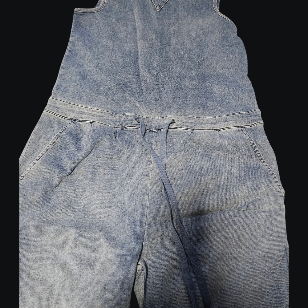 Joe's Jeans Women's Blue Denim Overalls - Picture 4 of 5